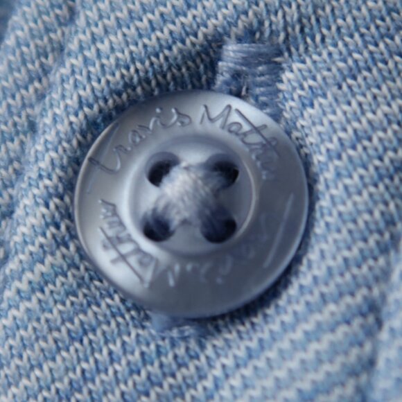 Travis Mathew Lt Blue NBC American Century Polo (L) NEW! ⛳️ - Picture 3 of 12